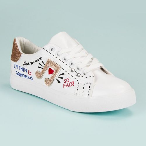 Stylowe białe trampki r.40 na Arena.pl