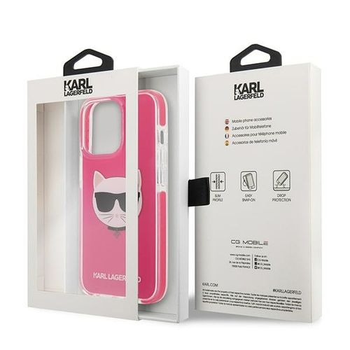 Etui Karl Lagerfeld do iPhone 13 Pro Max, Różowy na Arena.pl