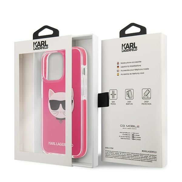Etui Karl Lagerfeld do iPhone 13 Pro Max, Różowy zdjęcie 8