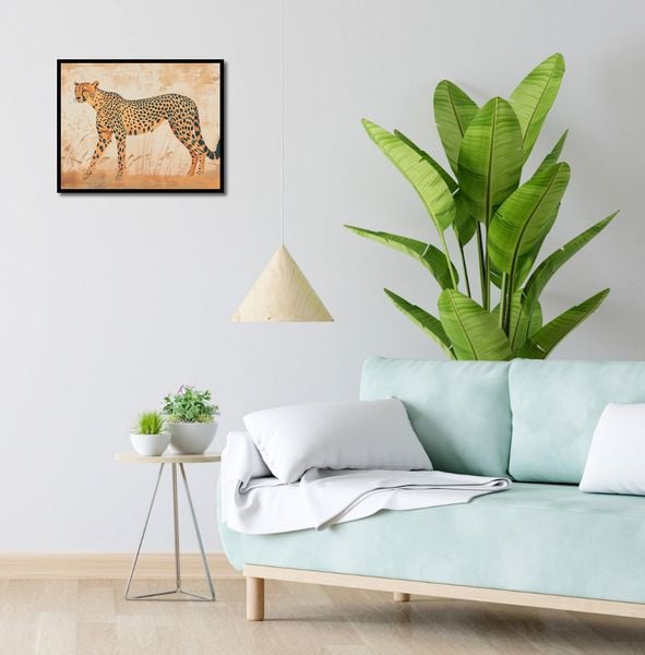 Plakat 50x40cm Gepard w Ruchu zdjęcie 4