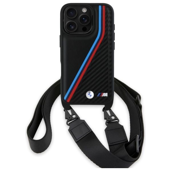 Etui BMW do iPhone 16 Pro 6.3"", Czarny zdjęcie 2