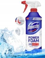 domestos power foam piana do mycia toalety i łazienki arctic fresh 435ml