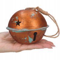 ZAWIESZKA DUŻY DZWONEK DZWONKI NA CHOINKĘ DRZWI WIENIEC WIANEK DZWONIĄ XXL