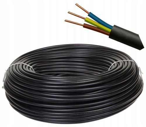 PRZEWÓD ZIEMNY YKY 3x2,5 50 METRÓW MIEDZIANY na Arena.pl