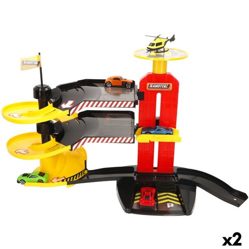 Garaż Parking z Samochodami 53 X 30 X 24 CM (2 Sztuk) na Arena.pl