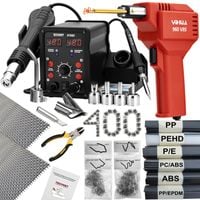 Spawarka do plastiku + MOCNA ZSZYWARKA ZGRZEWARKA 400xZSZYWKI PLASTIK