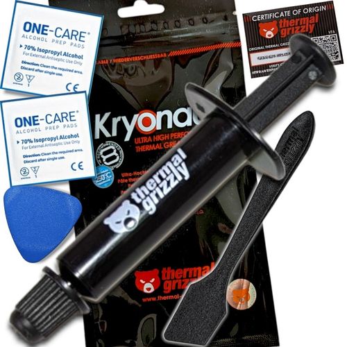 PASTA TERMOPRZEWODZĄCA GRIZZLY KRYONAUT 1g 12,5W/mK GAMINGOWA +IPA +GRATISY na Arena.pl