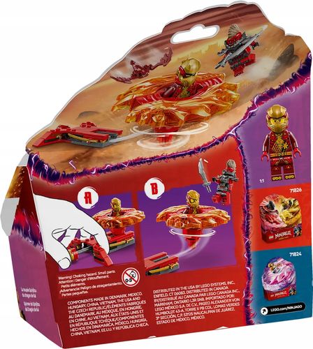 71823 - lego ninjago - smoczy spinner spinjitzu kaia na Arena.pl