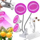 LAMPA LED DO WZROSTU ROŚLIN 400LED 40W 1100LM 2xGŁ
