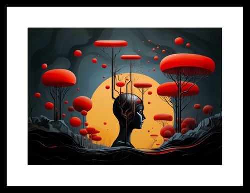 Plakat 29,7x21cm Myślokształty na Arena.pl