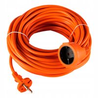 PRZEDŁUŻACZ OGRODOWY DO LAMPEK KOSIARKI BUDOWLANY GRUBY SZNUR 2x1,5mm 30m