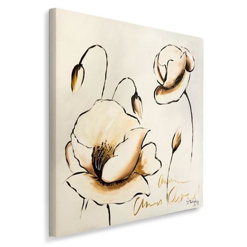 Obraz na płótnie - Canvas, Kwiaty 60x60 na Arena.pl