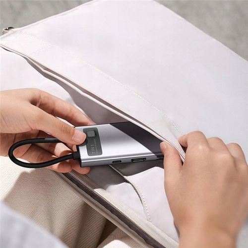 Hub BASEUS Metal Gleam BS-OH146 7w1 Typ-C 100W na Arena.pl