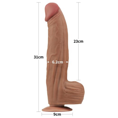 12'' King Sized Sliding Skin Dual Layer Dong Brown na Arena.pl