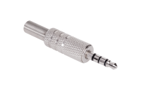 WTY0009 Wtyk Jack 3.5 metalowy czteropolowy