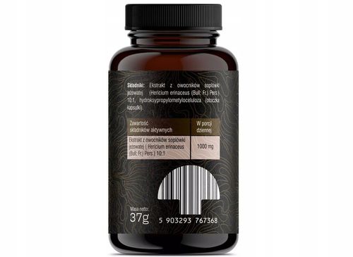 SolveLabs Lion's Mane Soplówka jeżowata 10:1 60kap na Arena.pl