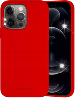 Mercury Silicone iPhone 14 Pro 6,1czerwony/red