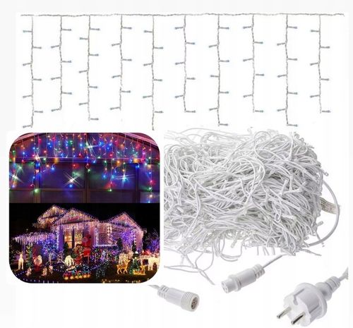 SOPLE FLASH 500 LED ZEWNĘTRZNE MULTIKOLOR KOLOROWE lampki z Flashem na Arena.pl