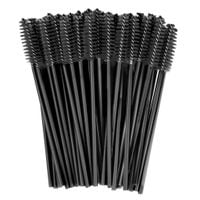 CLAVIER Szczoteczki do rzęs Czarne - 50 sztuk