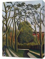 Obraz 50x70cm Bièvre near Bicêtre, Rousseau Vintage do Salonu