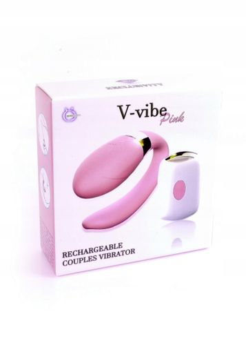 Stymulator-V-Vibe Pink USB 7 Function z pilotem na Arena.pl