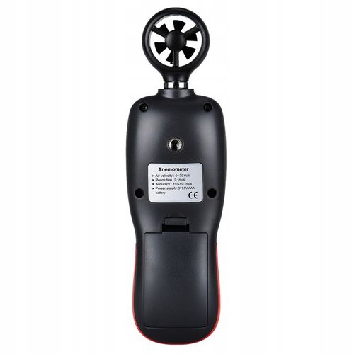 ANEMOMETR WIATROMIERZ POMIAR PRĘDKOŚCI POWIETRZA MIERNIK WIATRU TEMPERATURY na Arena.pl