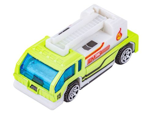 Metalowe Pojazdy, Auta, Resoraki 6 Sztuk Zestaw 1:64 Pojazd SWAT, Poduszkowiec, Jeep Turystyczny na Arena.pl