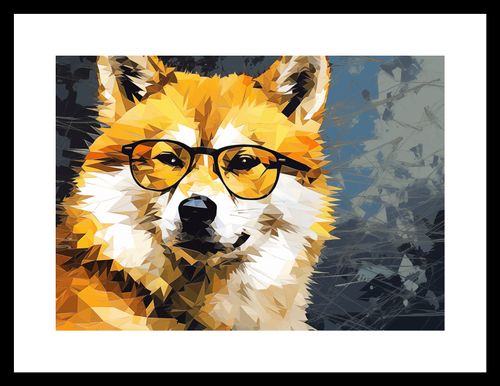 Plakat 29,7x21cm Intelektualny Psiak na Arena.pl