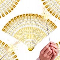 MEGA DŁUGIE ZIMNE OGNIE 70 CM - 120- SZT WESELE