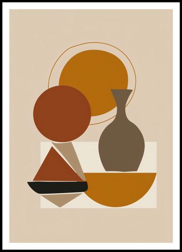 Plakat 70x100cm Geometryczna Utrata na Arena.pl