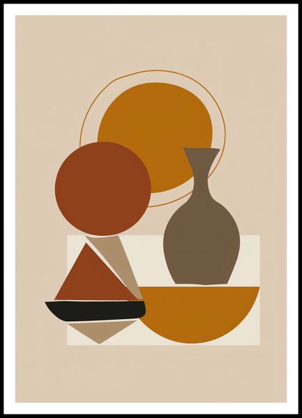 Plakat 70x100cm Geometryczna Utrata zdjęcie 3