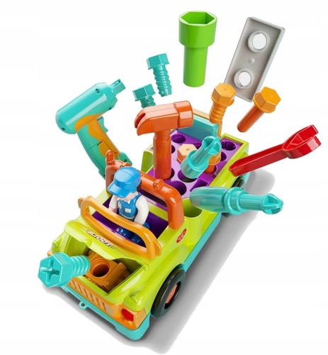 AUTO DO ROZKRĘCANIA WIERTARKA SAMOCHÓD MECHANIKA WARSZTAT JEŻDZI na Arena.pl