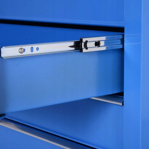 wózek narzędziowy 5 szuflad - niebieski na Arena.pl