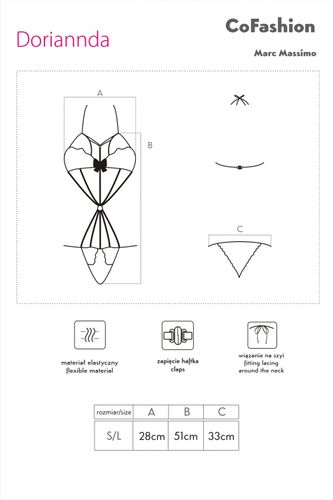 Body Doriannda rozmiar - S/L na Arena.pl