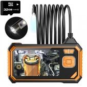 KAMERA INSPEKCYJNA ENDOSKOP 5M 8 LED 5.5MM IP67 32GB ZOOM