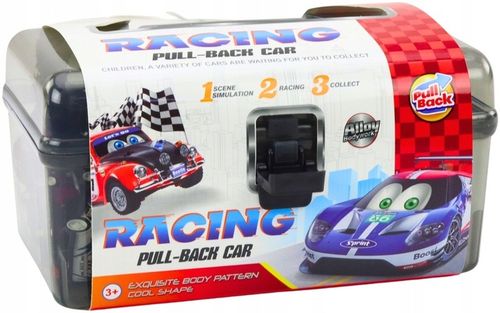 AUTKA Z MATĄ W KUFERKU WALIZCE RESORAKI SAMOCHODZIKI Z NAPĘDEM DUŻY ZESTAW na Arena.pl