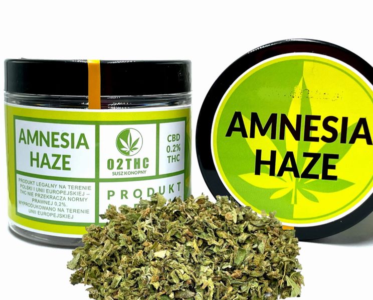 Susz konopny CBD | TRIM AMNESIA HAZE | 100 g zdjęcie 1