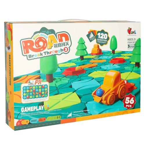 Gra Logiczna Planszowa Labirynt Tor Przeszkód 56 El. na Arena.pl