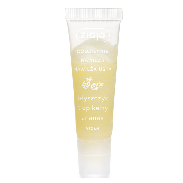 Ziaja błyszczyk do ust tropikalny ananas - 12ml zdjęcie 1