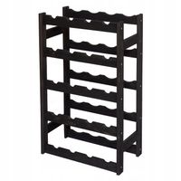 Regał na wino drewniany stojak na 20 butelek półka PRODUCENT