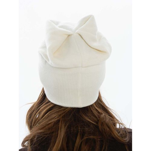 biała czapka damska z kryształkami - peterson na Arena.pl