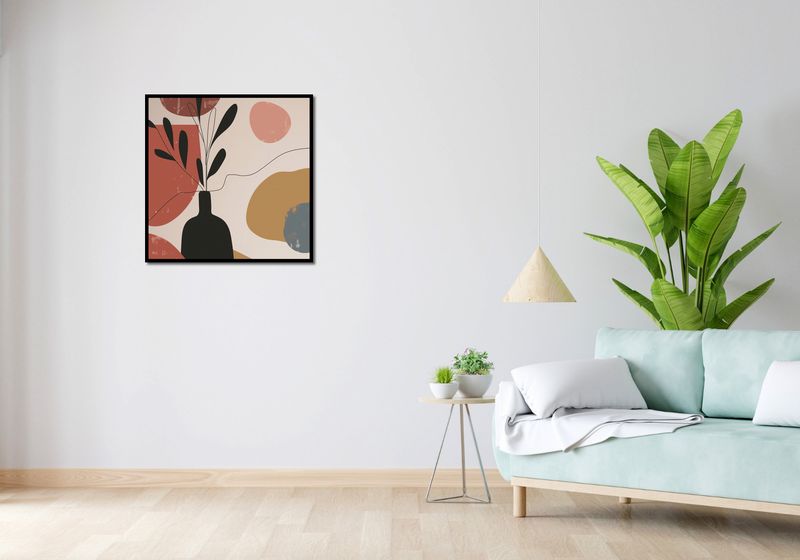 Plakat 70x70cm Nowoczesna Odwaga zdjęcie 4