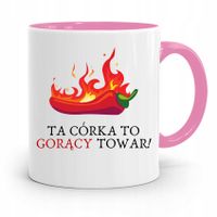 Kubek Różowy Prezent Dla Córki Gorący Towar Z Nadrukiem Ze Zdjęciem