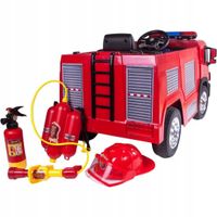 Auto Na Akumulator Straż Pożarna Akumulator 12V 10Ah Czerwony