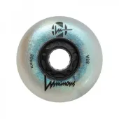 Kółka świecące do rolek LUMINOUS 80mm/85A Black Pearl 4 sztuki