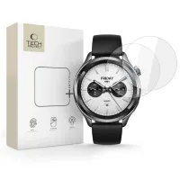 szkło hartowane tech-protect glass fit+ 2-pack na xiaomi watch s4