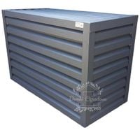 Osłona klimatyzatora - pompy ciepła 100x40x90 cm antracyt ID466