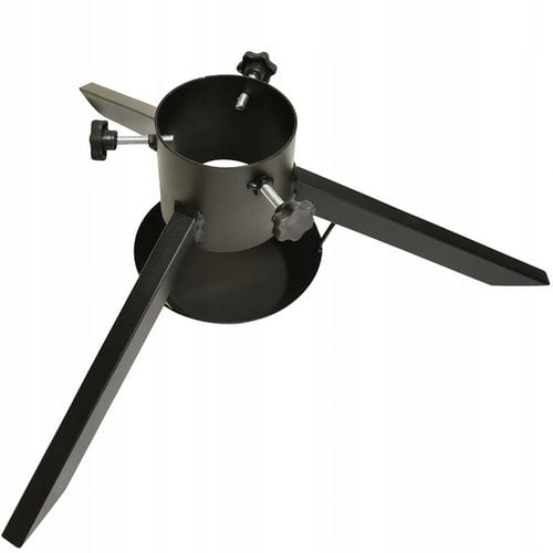 Stojak na choinkę metalowy z misą na wodę czarny 108 mm stojak choinkowy na Arena.pl