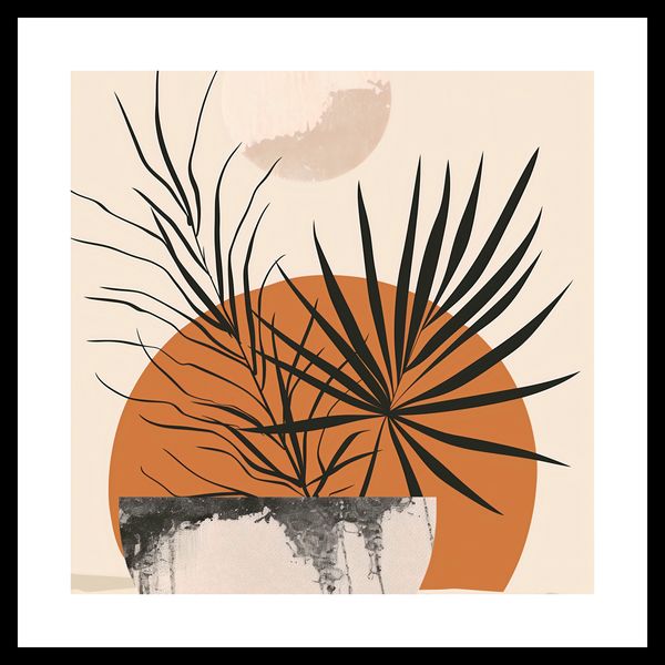 Plakat 30x30cm Palmowy Zachód zdjęcie 3