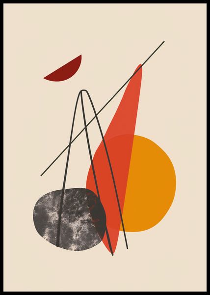 Plakat 59,4x84,1cm Harmonijna Forma zdjęcie 2